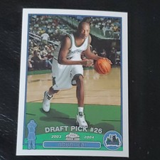 2003-04 Topps Chrome Timberwolves Basketball Card #136 Ndudi Ebi Rookie London