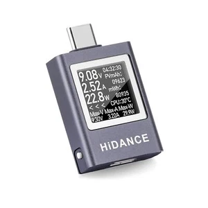 USB Type-C Power Tester Voltage Current Capacity Meter USB-C Multimeter - Bild 1 von 6