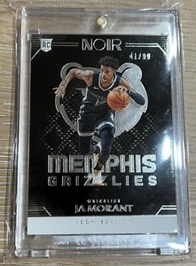 2020 PANINI NOIR Ja Morant RC Icon Edition /99