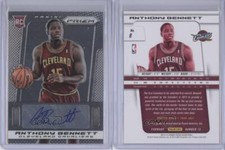 2013-14 Panini Prizm Auto Anthony Bennett #8 Rookie Auto RC