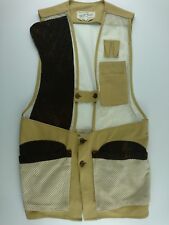 New listing
		Vintage H C Jones Shooters Vest Size 38 Tall Tan Brown Patch Hunting Fishing Q2