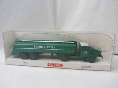 Wiking #0882 49 HO Scale Bussing 8000 Tanksattelzug Rheinpreussen Fuel Truck - Image 1 of 4