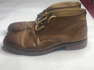 Frye John Addison Chukka Leather Boots Men's 11.5 D - Picture 1 of 15