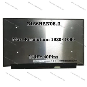 Panel de pantalla LCD B156HAN08.2 15.6 pulgadas FHD 1920×1080 IPS 144Hz 40 pines - Imagen 1 de 1