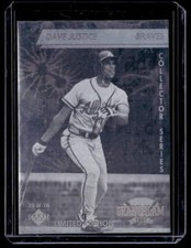 1991 Upper Deck Denny's Grand Slam Holograms #25 Dave Justice