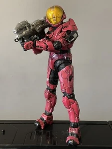 Figura de acción Halo 3 Crimson EVA Spartan 5" Mcfarlane - Imagen 1 de 5