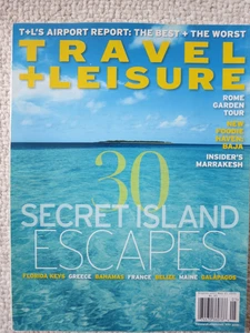 Travel + Leisure Magazine May 2010 Secret Island Escapes - Picture 1 of 1