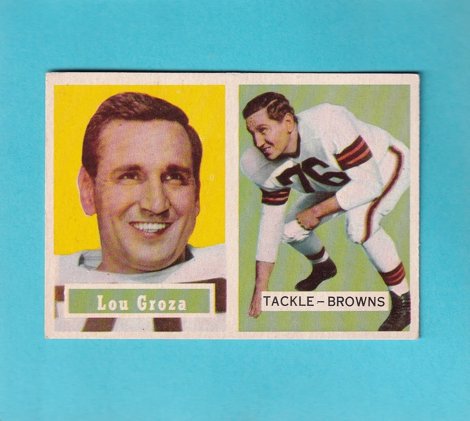 1957 - Topps Football (#1-154) - Pick A Card FAIR to VG-EX condition - Image 1 of 1