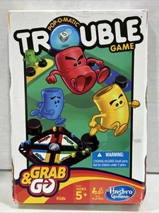Pop O Matic Trouble Grab & Go Game for 2-4 Players - Picture 1 of 2