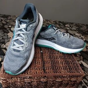 Saucony Omni 20 Running Shoes Womens Size 10 Wide Sneaker Athletic Gym Walking - Picture 1 of 12