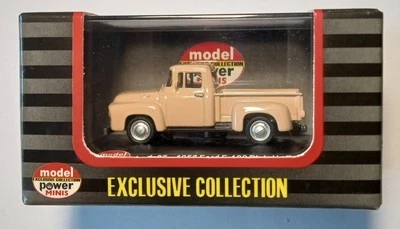 Camioneta Ford F-100 1956 modelo Power Minis #19232 bronceada calibre HO 1/87 Foto 1 de 4