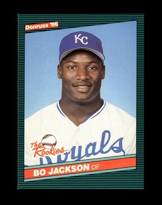 1986 Donruss The Rookies Set-Break No38 Бо Джексон EX-EXMINT *GMCARDS* - Изображение 1 из 2