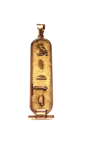 14K Gelbgold KARTUSCHE Anhänger -4,5 Gramm - Bild 1 von 6