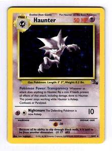 1999 Pokémon Fossil Haunter #6 RH Holo NM - Picture 1 of 2