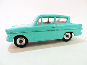 DINKY 155 'FORD ANGLIA' AZUL/VERDE COMPLETO. VINTAGE. MUY BUENO. - Imagen 1 de 6