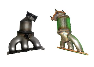 Convertidor catalítico colector delantero L&R (2) para Volvo S80 3,2 L 07-10 / 08-10 V70 Foto 1 de 4