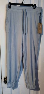 Kyodan NWT Gray Relaxed Joggers Drawstring Waistband Lightweight Pants Women's M - Picture 1 of 10