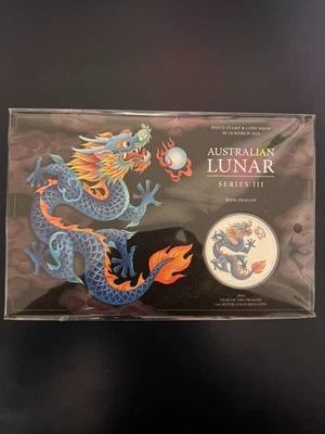 Special, 2024 Australian Lunar Series 3 | Year of the Dragon | BLUE Dragon - Image 1 of 4