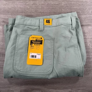Pantalones Cortos Carhartt Para Hombres 46 Resistente Flex Lona Trabajo Calce Relajado Utilidad BS2514-M - Imagen 1 de 8