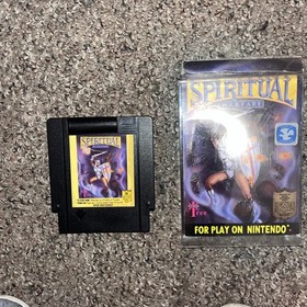Spiritual Warfare - Nintendo NES Game And Box Only Tested Authentic 