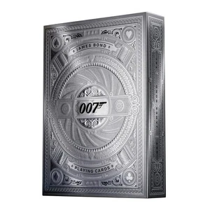 James Bond 007 Carte da Gioco Argento Edizione By theory11 Poker - Foto 1 di 4