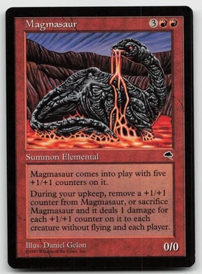 MTG Magmasaur R Tempest 188 LP - Image 1 of 2