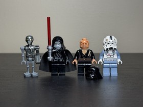 LEGO Star Wars Palpatine&rsquo;s Shuttle Minifigure Lot 8096 2-1B Emperor Vader Pilot