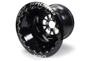 Weld Racing 84B 616B280ub V Series Drag Wheel Blk 16X16 5X4 75 5 0 Bs - Picture 1 of 4
