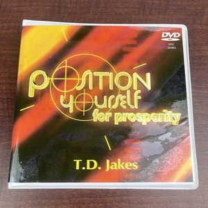 Bishop T.D. Jakes Position Yourself For Prosperity 5 DVD Series Teaching TPH - Picture 1 of 6