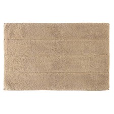 InterDesign #17387 34" x 21" Linen Stripe Plush Rug