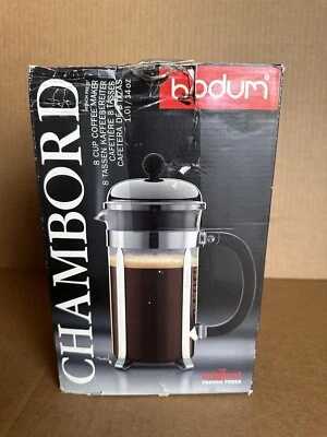 Cafetera de prensa francesa Bodum Caffettiera, 8 tazas, 34 OZ dorada Foto 1 de 4