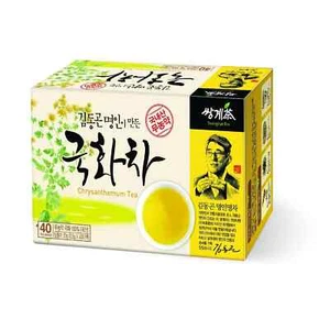 Té de crisantemo orgánico coreano 100 % natural 40 bolsas de té Ssanggye - Imagen 1 de 2