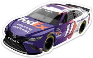 Denny Hamlin NASCAR FedEx Versand Toyota Camry #11 Typ gestanzter MAGNET - Bild 1 von 1