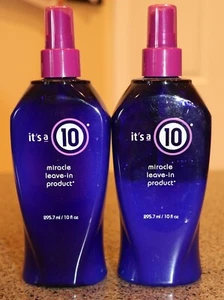 Lote de 2 "It's a 10 Miracle" sin enjuague 10 oz - Imagen 1 de 8
