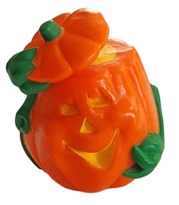 Hallmark MERRY MINIATURES Halloween Vintage PUMPKIN JOL LID 84 Mini FIGURINE - Picture 1 of 3