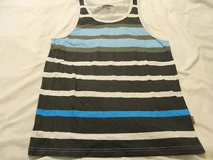 Company 81 Tank Top Shirt Size L Men Striped - Picture 1 of 2