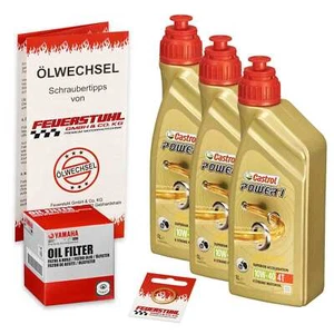 Yamaha XT 600 Z Tenere, 88-91, 3AJ Castrol Power1 10w40 Öl OEM Ölfilter Set - Bild 1 von 1
