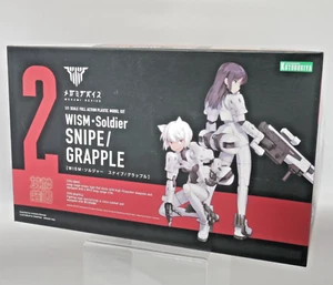 Kit modelo de plástico Kotobukiya Megami Dispositivo WISM soldado francotirador agarre blanco - Imagen 1 de 2