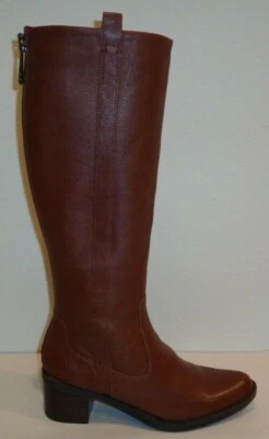 Calvin Klein Talla 6 M HAYDEE Cuero Nogal Botas Hasta la Rodilla Nuevos Zapatos para Mujer Foto 1 de 4