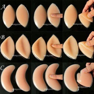 Inserciones de sujetador de gel de silicona implantes mamarios potenciadores push up potenciadores de aros - Imagen 1 de 8