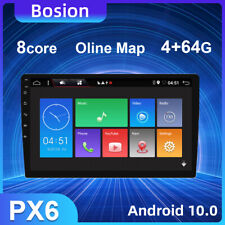 1 Din Autoradio Android 10 Car GPS Stereo Audio 10inch 4G+64G HDMI AUX Wifi OBD
