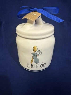 Rae Dunn LE PETIT CHEF Ratatouille Small Canister w/ Lid Artisan Collection NEW! - Image 1 of 4