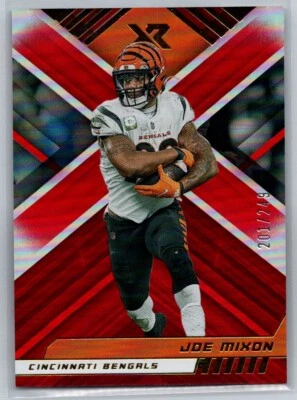 2022 Panini XR Red Joe Mixon /249 Cincinnati Bengals #19 - Image 1 of 2