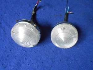 Conjuntos de lámparas de señal transparente originales Lucas L691 Austin Healey Morgan Rover - Imagen 1 de 6