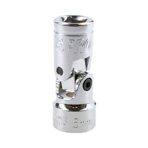 16mm Universal Joint Metric Socket 3/8" Drive 12 Point Flexible Wobble Knuckle - Picture 1 of 3