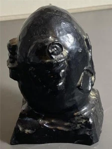 Handcrafted West Virginia Coal Miner Statue Pick Shovel Bucket Figure Statue - Picture 1 of 1