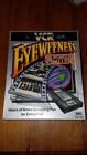 Vintage Eyewitness Newsreel Challenge Vcr Vhs Game 1985 Parker Brothers
