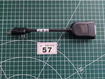 FOXCONN DP Display Port to DVI-D Cable Video Adapter Converter  HP-481409-002 - Image 1 of 4