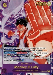 One Piece Anime 25th Collection Monkey.D.Luffy Alt Art EB02-061 NM english - Picture 1 of 2