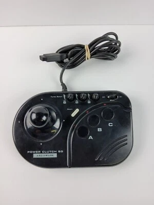 Asciiware Power Clutch SG Controller Joystick Model 5700 for Sega Genesis TESTED - Image 1 of 4